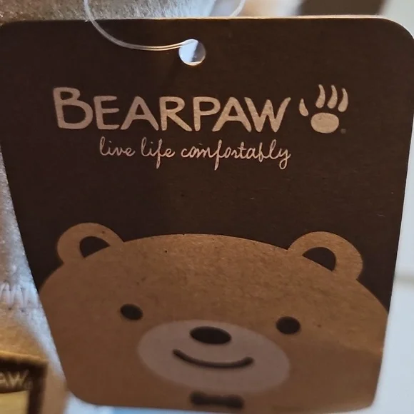 BEARPAW TODDLER GIRL FUR LINED REAL LEATHER ROSE GOLD GLITTER BOOTS SIZE 7 NWT - Picture 12 of 14